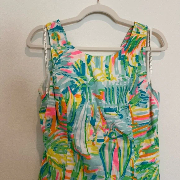 Lilly Pulitzer Courtney Shift Dress - Multicolor Tropical Mini Dress - Picture 3 of 13